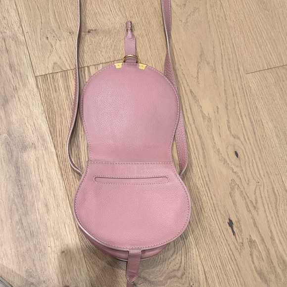 Chloe Dusty Pink Crossbody Bag - Picture 3 of 5